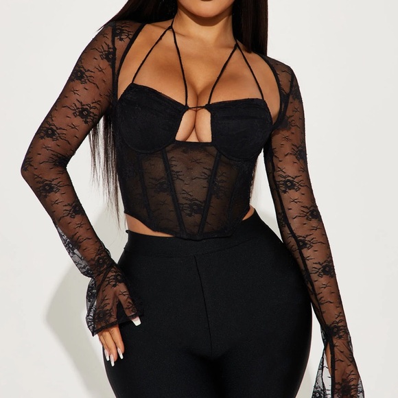 Lace corset top - Picture 1 of 3